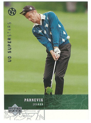 02-03 UD Superstars #142 Jesper Parnevik
