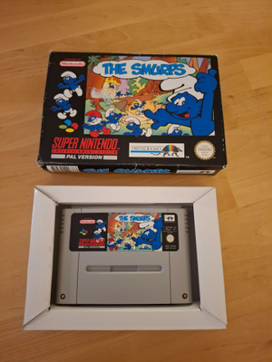 The Smurfs SNES (CB)