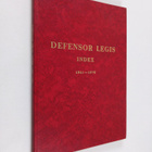 Marjatta (toim.) Seppälä : Defensor legis index 1961-1970 - pikkukuva 1