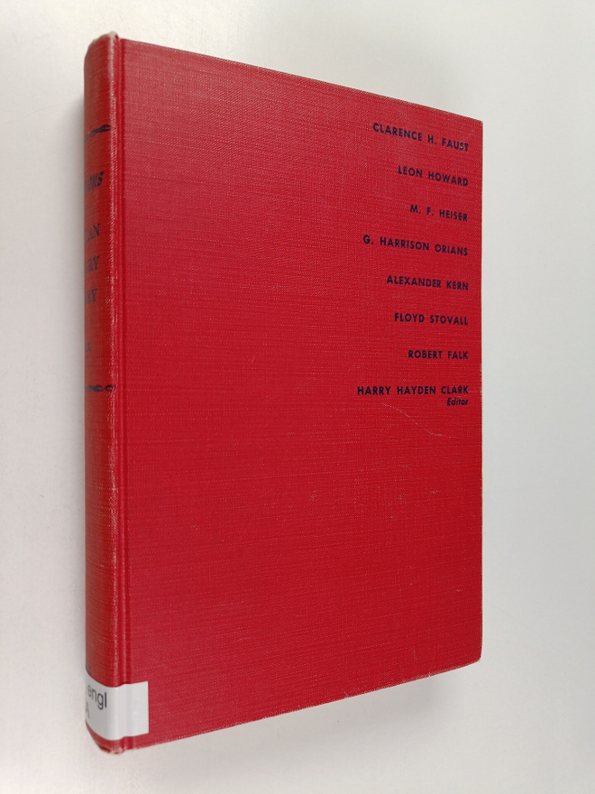Transitions in American literary history