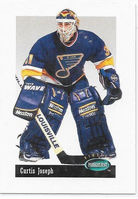 1994-95 Parkhurst Vintage #V17 Curtis Joseph St Louis Blues