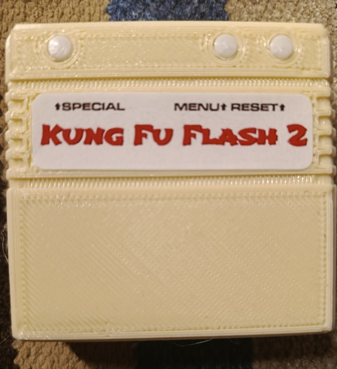 UUSI Kung Fu Flash 2 Commodore C64/C128 + SD muistikortti