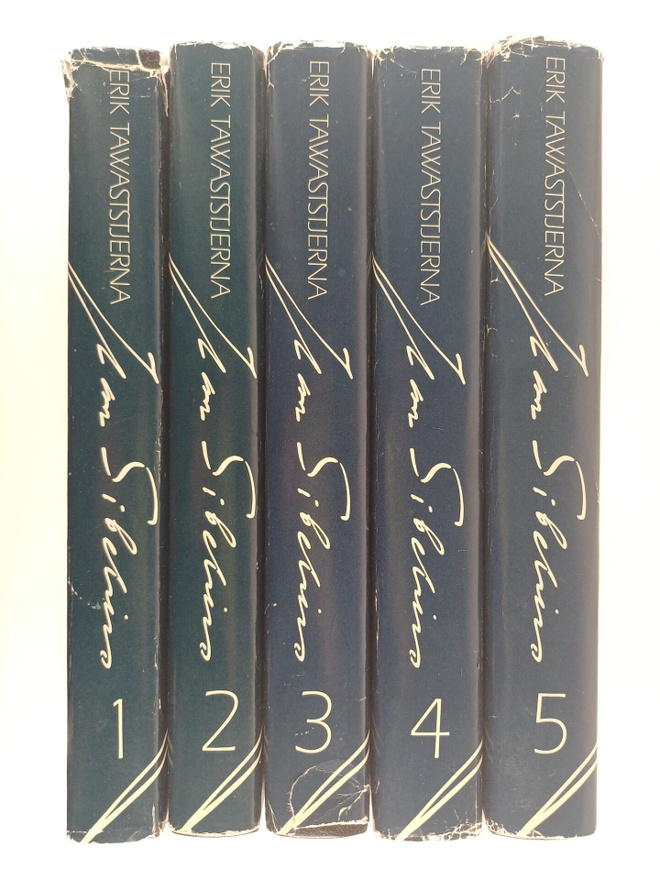 Erik Tawaststjerna : Jean Sibelius 1-5 (numeroitu)