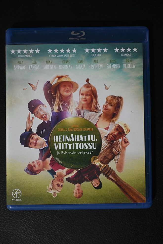 Heinähattu, Vilttitossu ja Rubensin veljekset - Bluray