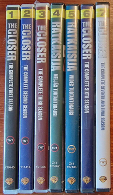 The Closer - Ratkaisija kaudet 1-7 dvd boxit [Koko sarja]