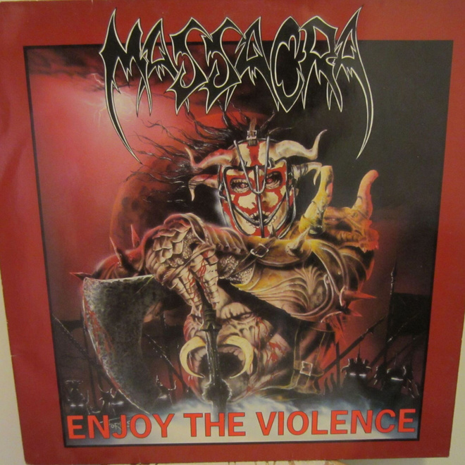 MASSACRA – Enjoy The Violence (1991) (!! harvinaisuus !!)