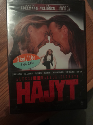 Häjyt dvd,samuli edelmann,juha veijonen