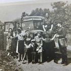 Valokuva Sotilaat Lotta Svärd Linja-Auto Joensuu Kuhmo 1941 - pikkukuva 2