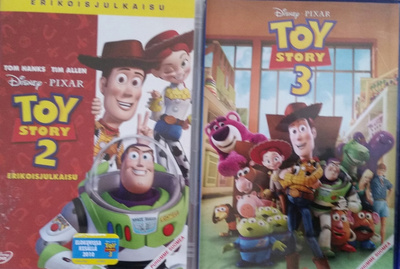 Toy Story 2 ja 3-DVD