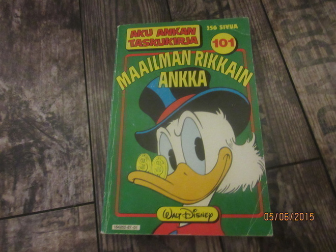 Aku Ankan taskukirja 101 - Maailman rikkain ankka (1.painos)