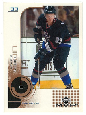 02-03 Upper Deck MVP #182 Henrik Sedin