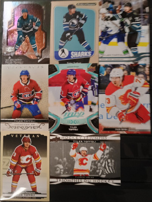 8 x TYLER TOFFOLI Sharks, Canadiens, Flames