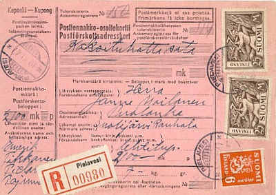 M30 1947 R-postiennakkopaketti PIELAVESI