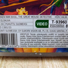 BasillHiiri Mestarietsivä VHS-kasetti Walt Disney. - pikkukuva 3