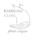 Åland 1995 ÅV 3 Rahtiveneet EP leima NELILÖ LaPe 096-099 - pikkukuva 2
