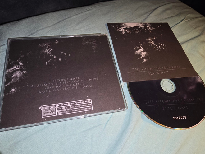 Black Hate – The Glorious Moments CD (Embrace My Funeral Rec