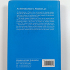 Juha (toim.) Pöyhönen : An introduction to Finnish law - pikkukuva 2