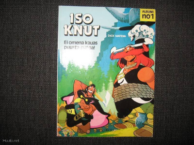 ISO KNUT albumi nro 1 v.1987 1.P ei omena kauas puusta putoa