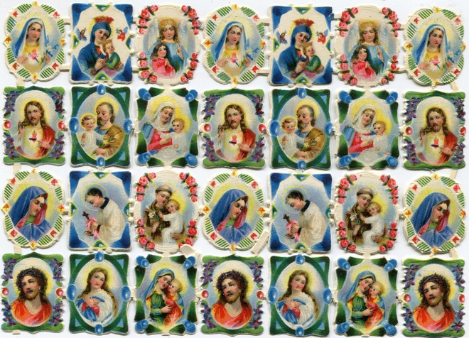 Heller - Upea ARKKI 1940-luvulta - Jeesus ja Maria ym.