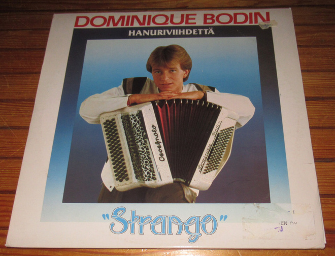 Dominique Bodin Hanuriviihdettä Lp-levy vinyyli