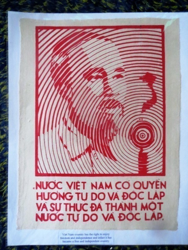 Vietnamilainen propagandajuliste