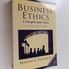 Manuel G. Velasquez : Business ethics : concepts and cases - pikkukuva 1
