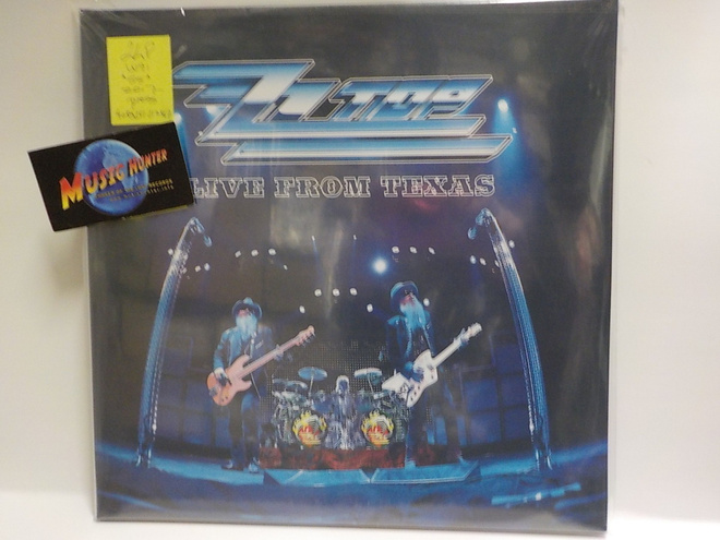 ZZ TOP - LIVE FROM TEXAS - 2017 PRESS  "SS"" UUSI 2 LP+