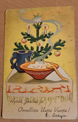 Martta Wendelin,  Hy 249  R1, kulkenut käsipostissa