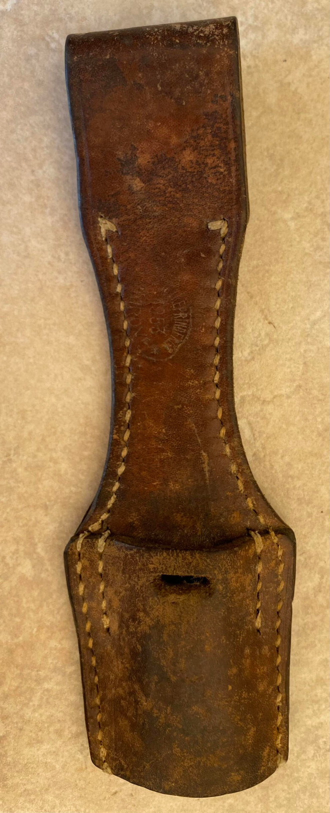 Romanian made VZ Czech bayonet leather hanger