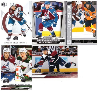 5 x NATHAN MacKINNON Colorado Avalance (a)