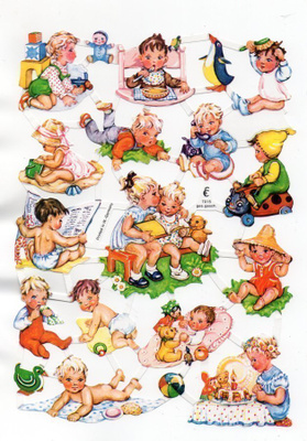 KIILTOKUVA °°PIKKULAPSIA & LEIKKEJÄ°° /Ef
