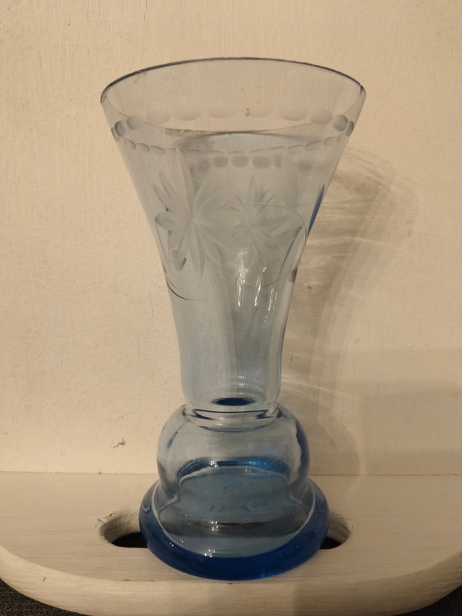 Kumela maljakko siniharmaa