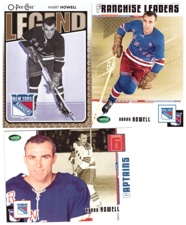 3 x Mv Legenda HARRY HOWELL New York Rangers