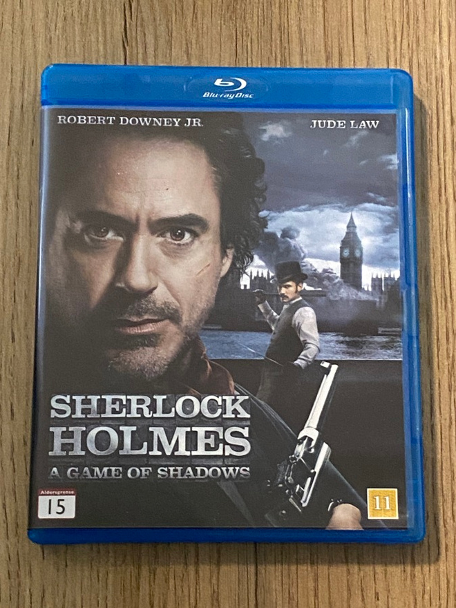 SHERLOCK HOLMES - A GAME OF SHADOWS - BLU-RAY