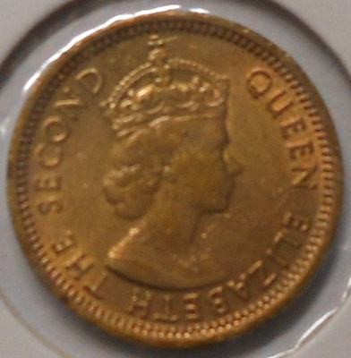 Hong Kong. 5 cents 1972.
