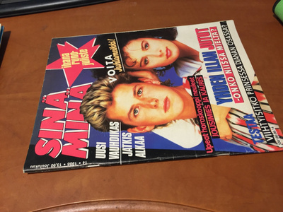 SINÄ MINÄ LEHTI 14/1986 HYVÄ