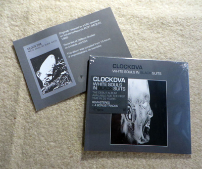 CLOCK DVA: White Souls In Black Suits CD - SIGNED!! - 2025