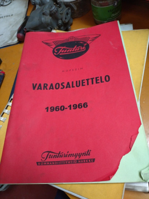 Digi-versio Tunturi Varaosaluettelo 1960 - 1966