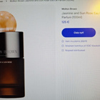 MOLTON BROWN JASMINE & SUN ROSE UUSI EDP 9ML UNISEX - pikkukuva 3
