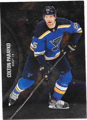 2021-22 Metal Universe #56 Colton Parayko , St Louis Blues