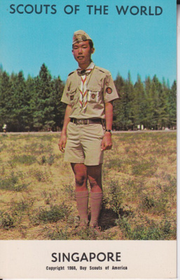 Partio. Singapore , Scouts of the World, e120