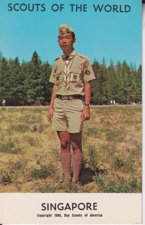 Partio. Singapore , Scouts of the World, e120