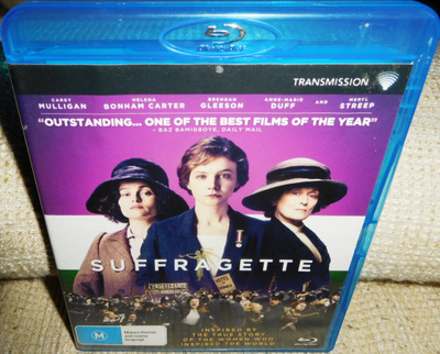 Suffragette Blu-ray (ei tekstitystä suomeksi)