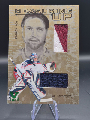 2006-07 ITG Patric Roy/Al Montoya Gold Jersey /10