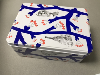 Marimekko Pakkanen peltirasia