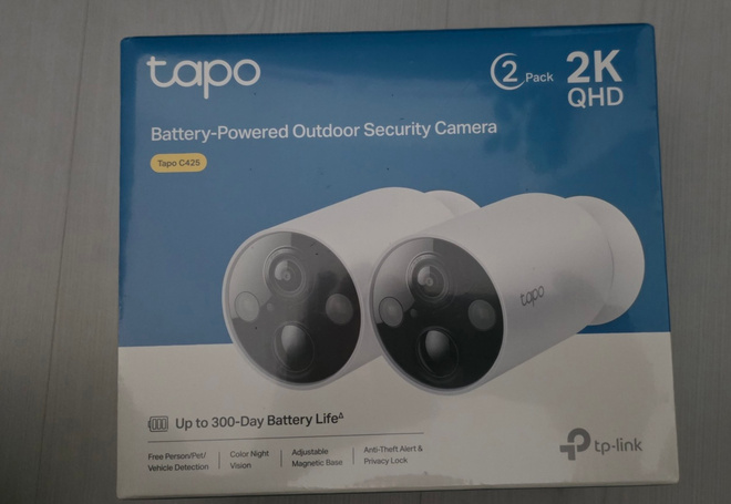 TP-Link Tapo C425 valvontakamera ulos 2 kpl