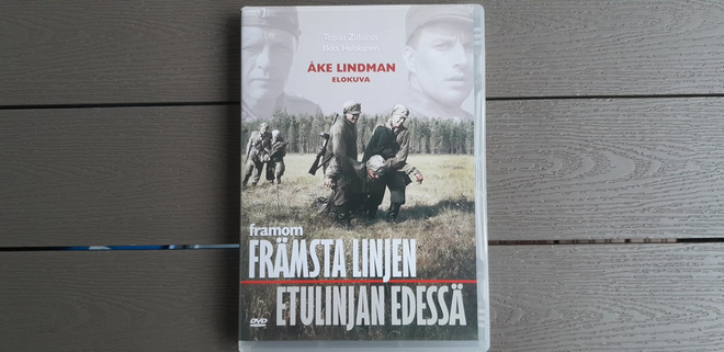 DVD: Framom Främsta Linjen / Etulinjan Edessä (O:Åke Lindman
