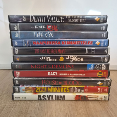 Kauhuelokuvia 21 erilaista (20 dvd)