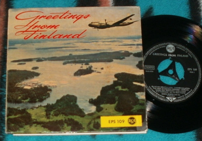 GREETINGS FROM FINLAND ~ 7" EP Finnair