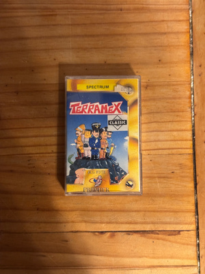 Terramex – ZX Spectrum, kasettipeli, retro